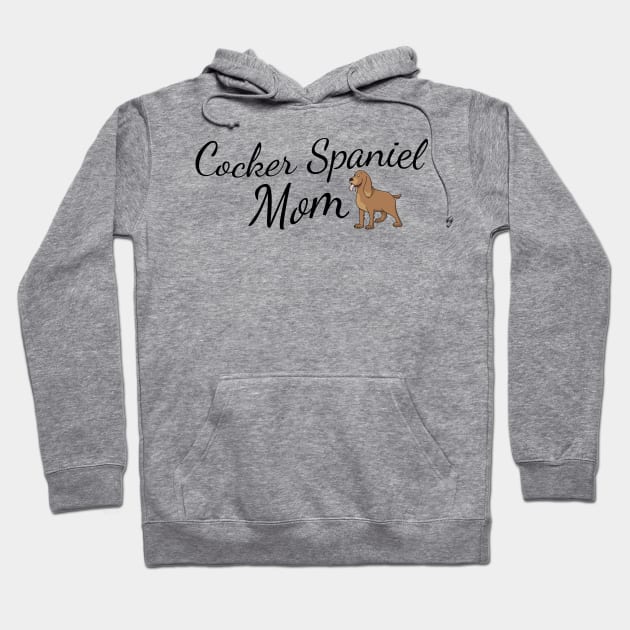 Cocker Spaniel Mom Hoodie by tribbledesign